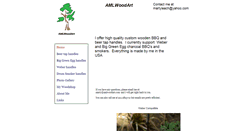 Desktop Screenshot of amlwoodart.com