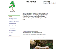 Tablet Screenshot of amlwoodart.com